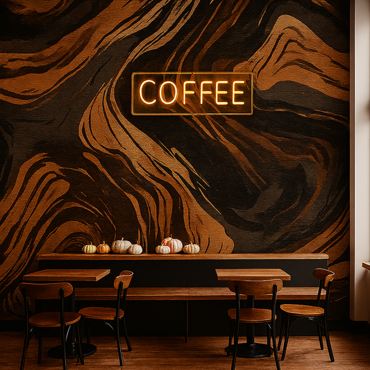Espresso Vein Wallpaper