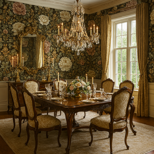 Noir Blossom Wallpaper