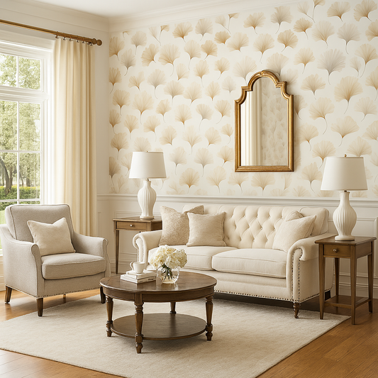 Golden Ginkgo Wallpaper