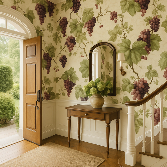 Vineyard Reverie Wallpaper