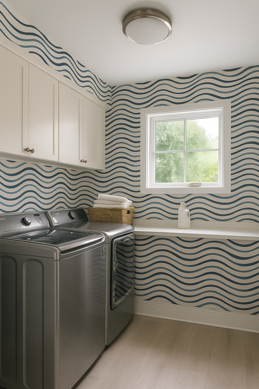 Tidal Lines Wallpaper