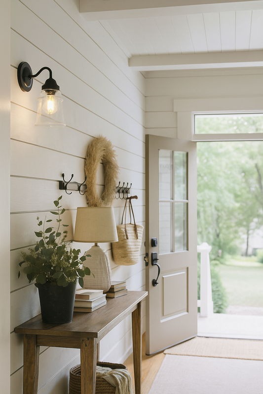 Clear Tiered Bell Wall Sconce