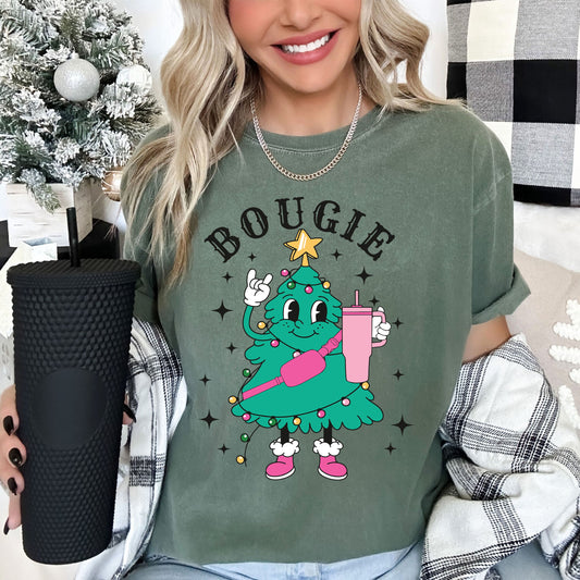 Bougie Vintage Comfort Colors Tee, Retro Classic Christmas Tshirt