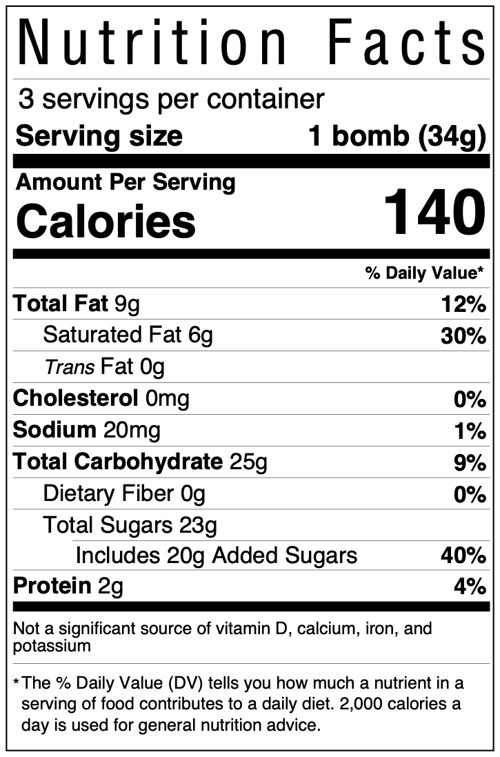 3 Pack White Chocolate Cocoa Bombs