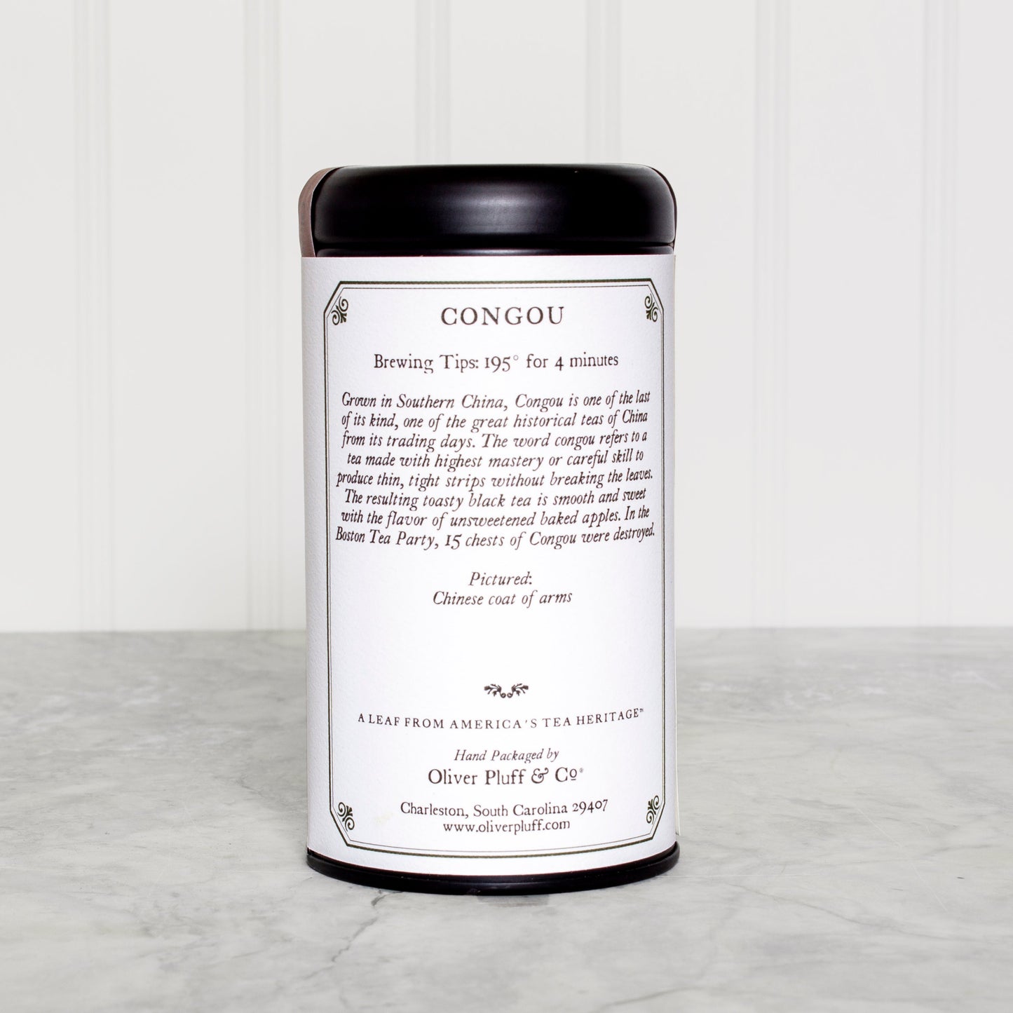 Congou Teabags Tea Tin
