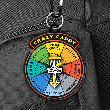 Crazy Caddy Game - Keychain Disc Golf Game