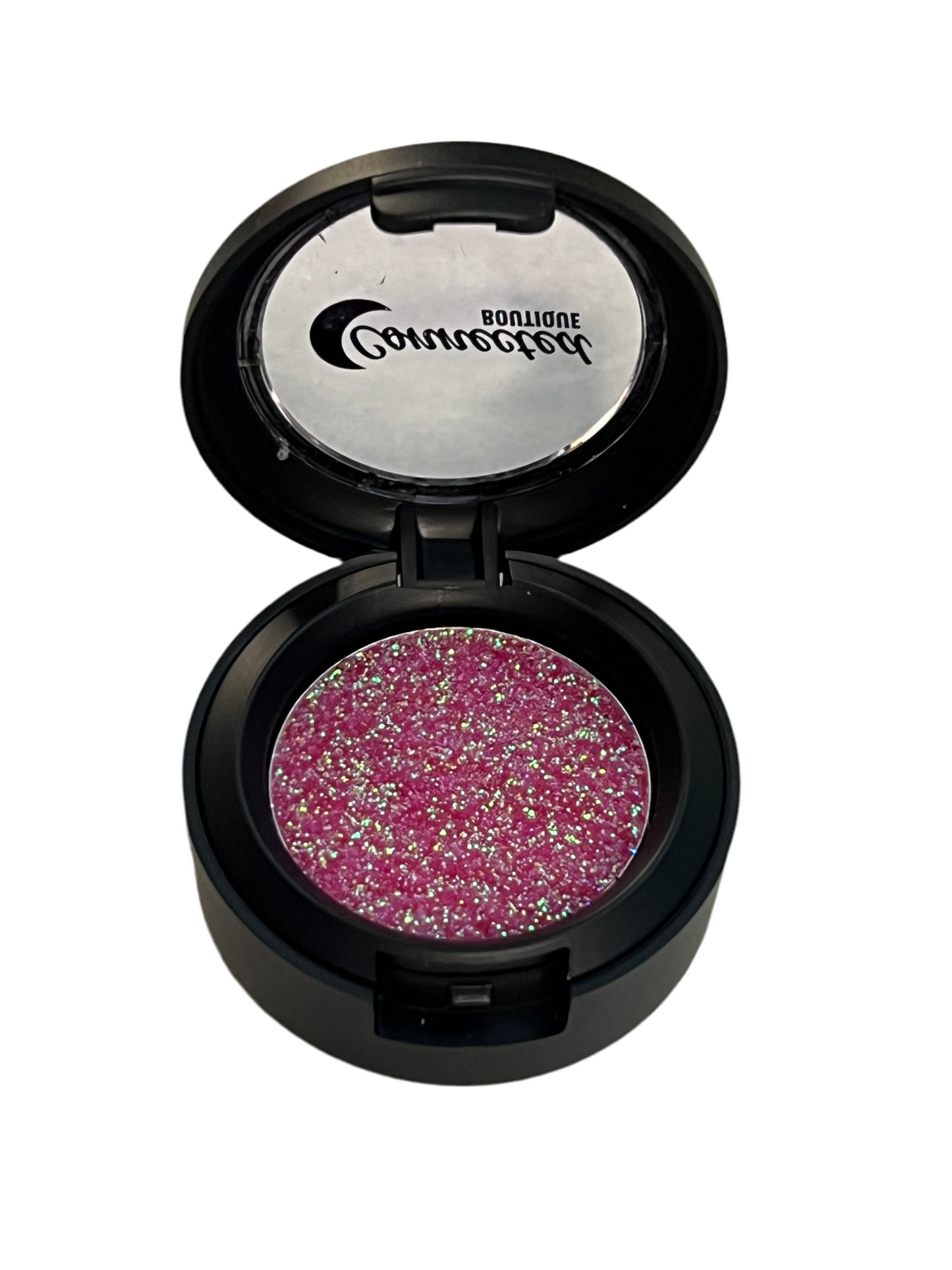 Heartfelt Pink Duochrome Glitter Eyeshadow – Soft Shift Sparkle