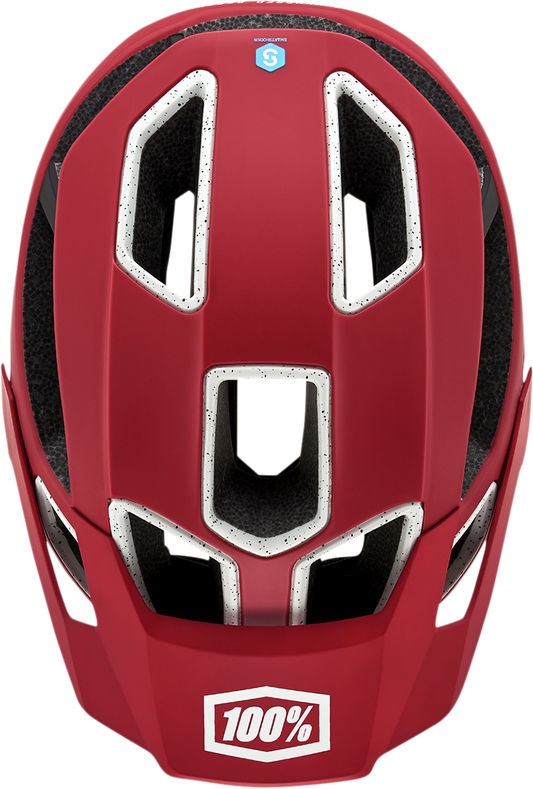 100% Altec Helmet - Fidlock - CPSC/CE - Red - S/M 80004-00005