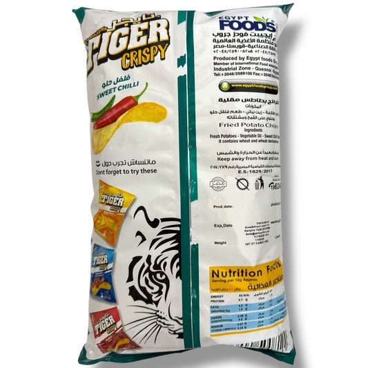 Tiger Sweet Chili Crispy Chips - Irresistibly Crunchy & Flavorful Snack