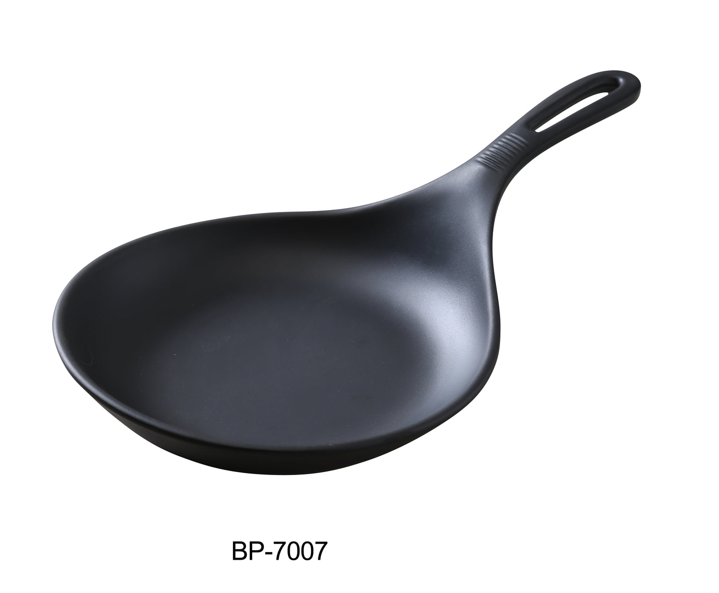 Yanco BP-7007 Black Pearl 7" Melamine Pan + Skillet | Kitchen + Metal