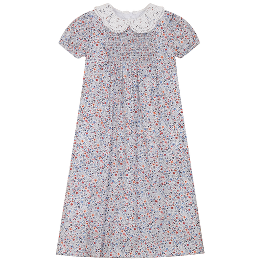 Tone on Tone Floral Dress