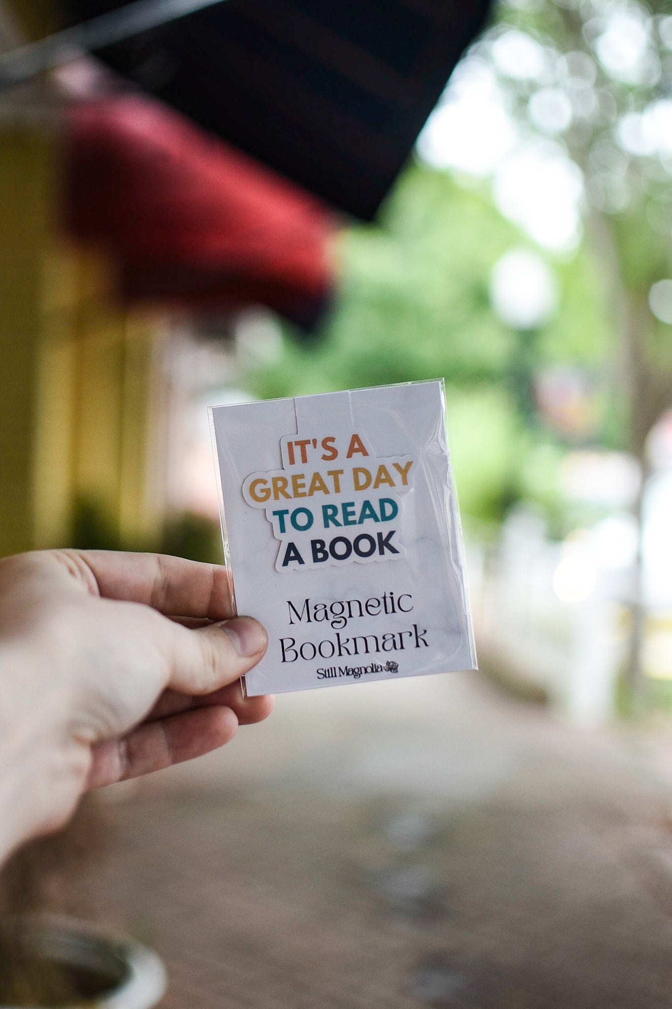 It's a Great Day to Read a Book - Magnetic Bookmark
