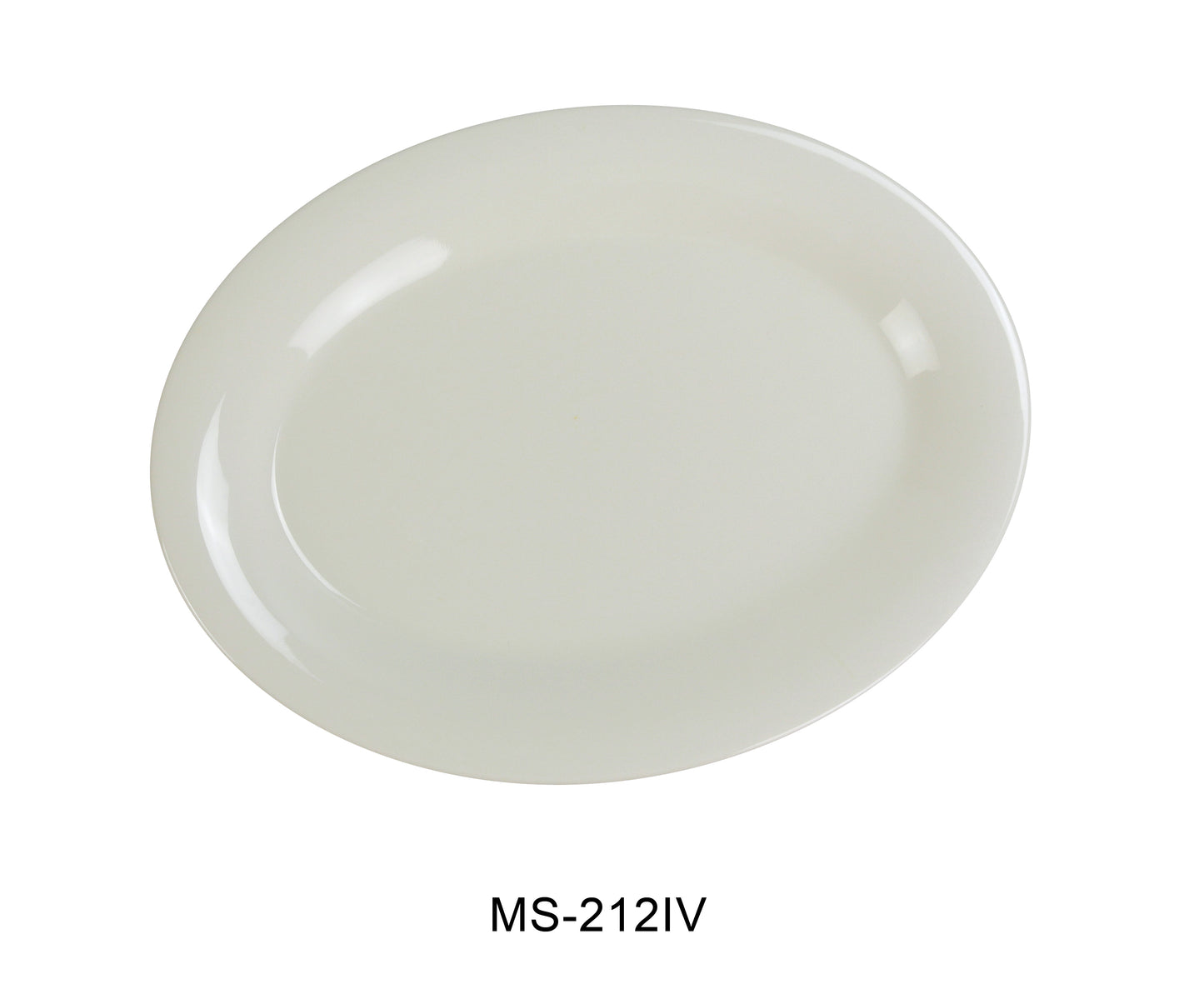 Yanco MS-212IV Mile Stone Oval Platter | Kitchen + Metal