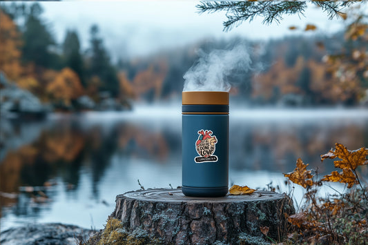 "Done in Love" 1 Corinthians 16:14 Christian Bible Verse Sticker