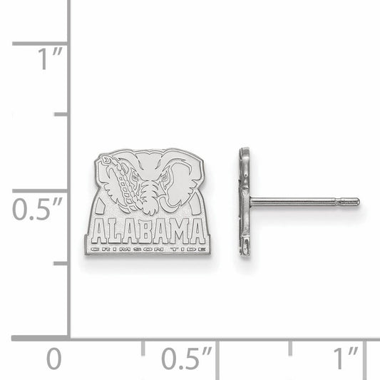 Sterling Silver University of Alabama XS (Tiny) Logo Post Earrings