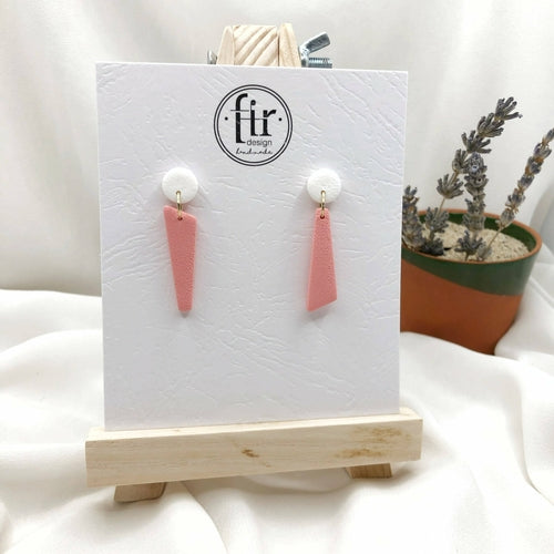 Stylish Asymmetrical Earrings - Anti Allergic Earbacks | Gift Shop & Gift Wrapping | Kitchen + Metal