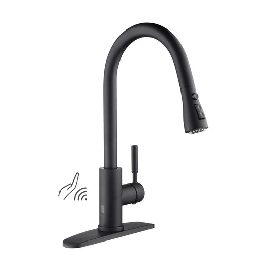 Value Collection - Single Handle Pull Down Kitchen Faucet With Touch Sensor - F102-S