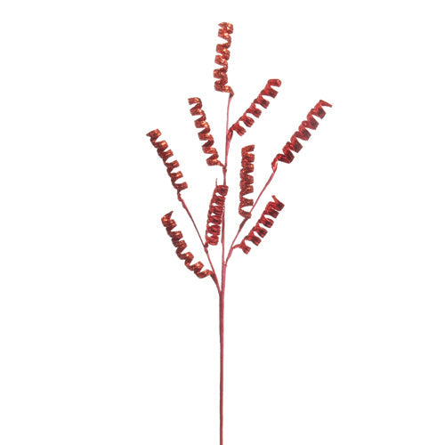 31" Red Spiral Spray