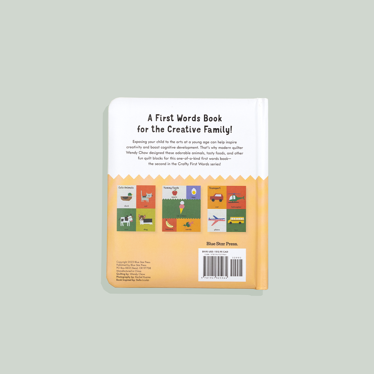 First Words with Cute Quilted Friends