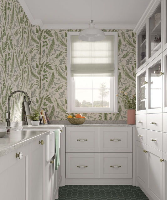 Fun Fern Leaves | Kitchen + Metal