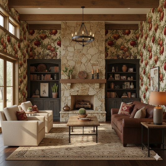 Garnet Grove Wallpaper