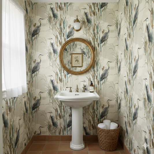 Marshland King Wallpaper