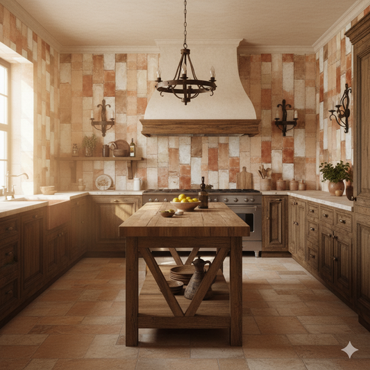 Siena Brick Wallpaper