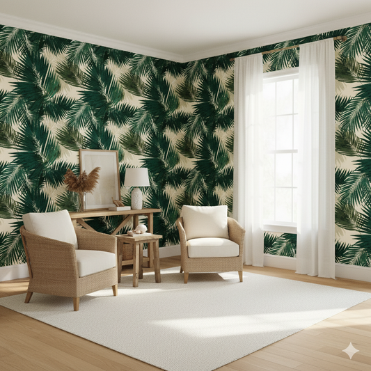 Emerald Canopy Wallpaper