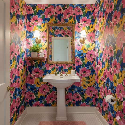 Capri Garden Wallpaper