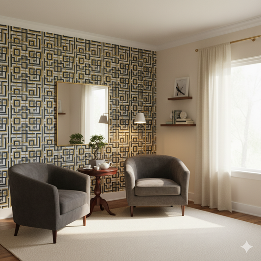 Aurum Maze Wallpaper