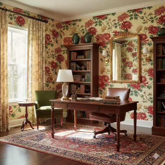 East Asian Bloom Wallpaper