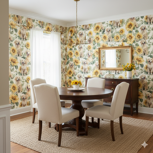 Sunflower Goldens Wallpaper