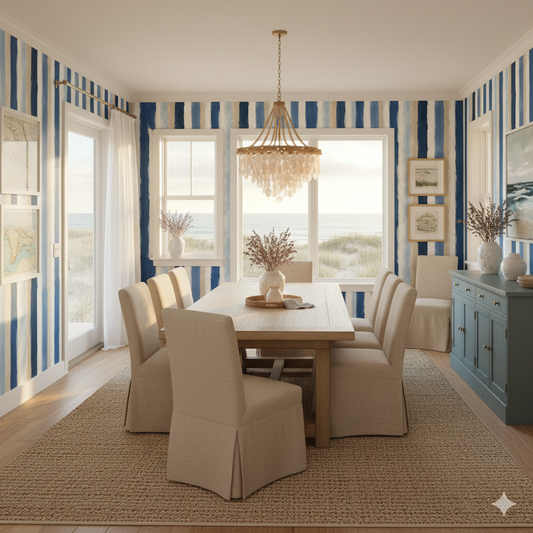 Coastal Strokes Wallpaper