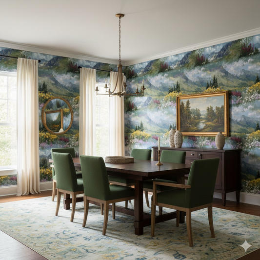 Alpine Bloom Wallpaper