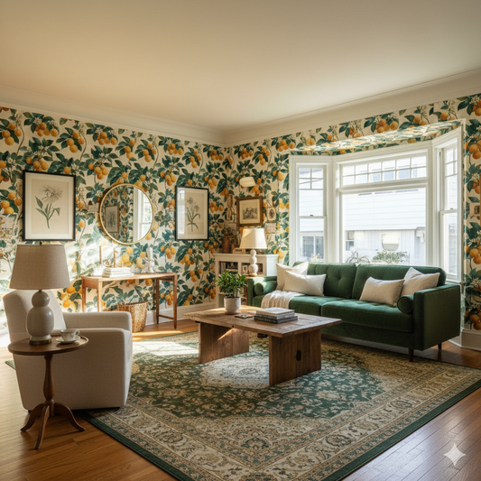 Amalfi Gold Wallpaper