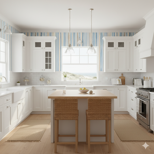 Seabrook Stripes Wallpaper