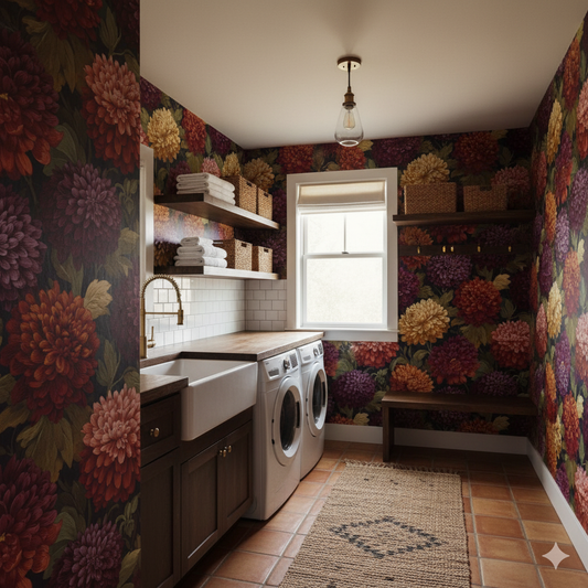 Imperial Bloom Wallpaper