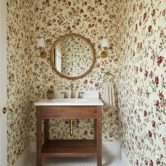 Rosecroft Vine Wallpaper