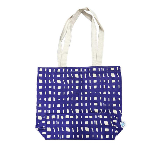 Fair Trade Market Tote (Grid)