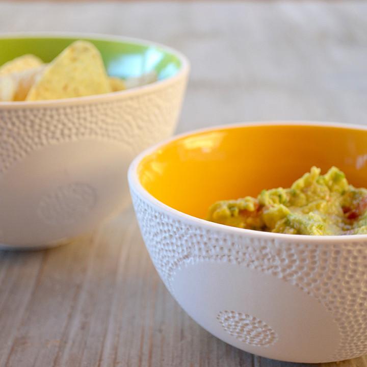 Nesting Textured Bowls - set of 3 | Dinnerware | Kitchen + Metal