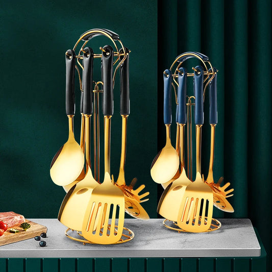 Stainless Steel Utensil Kitchen Cooking Tools 6pcs Set Kitchen