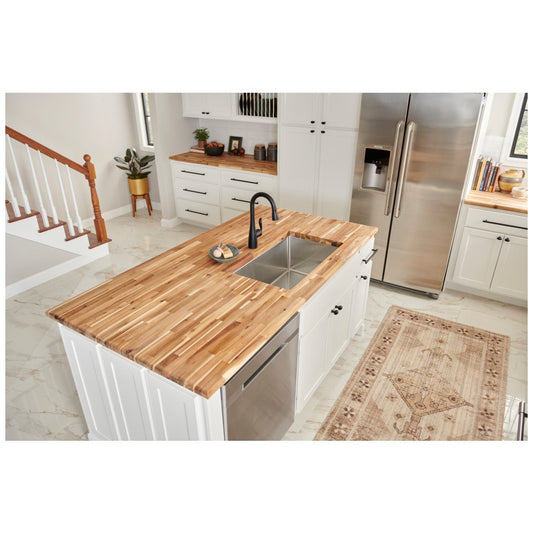 32" L x 19" W x 10" D Undermount 16 Gauge Stainless Steel Single Bowl Sink