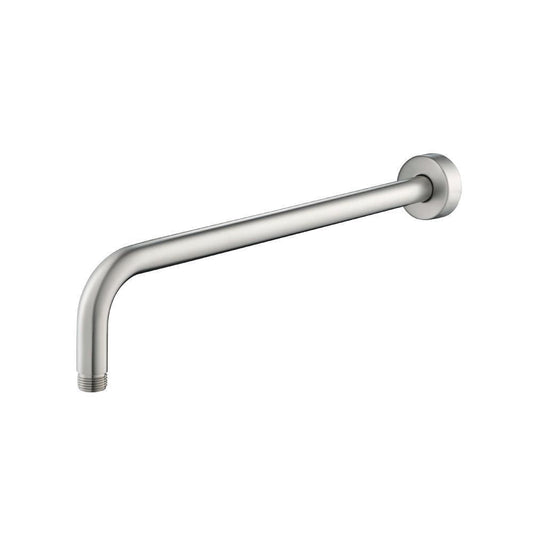 Flusso HS1012SA Wall Mount Round Shower Arm - 16" (400mm) - With Flange