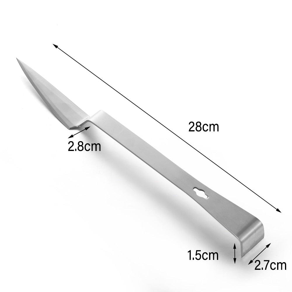 Hot Sale Useful Stainless Steel Honey Scraper