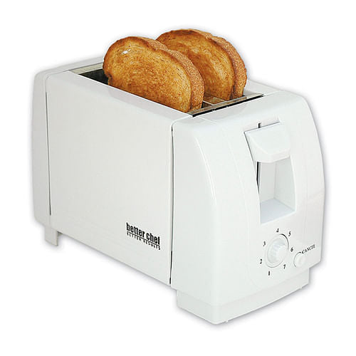 Better Chef Two Slice Toaster in White | Toasters | Kitchen + Metal