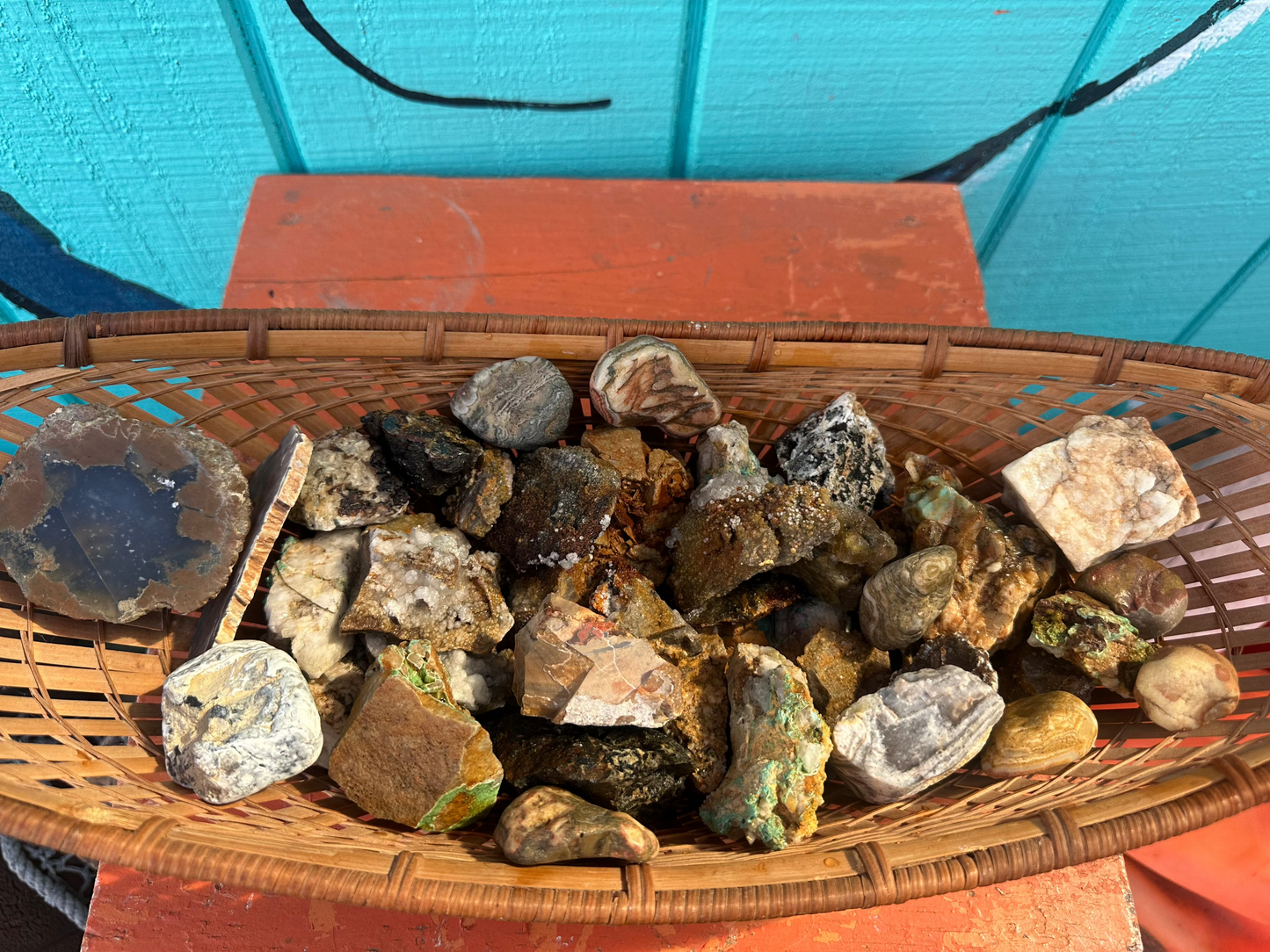 Random Selection of a Rock Or Mineral