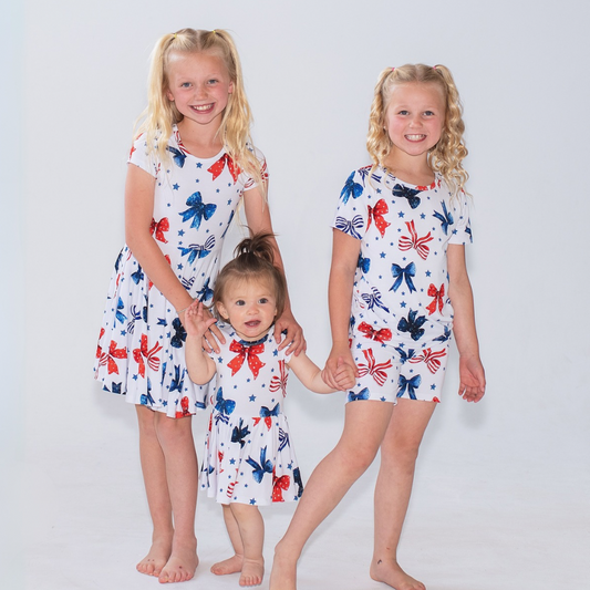 Ruffle Dress Short Sleeve