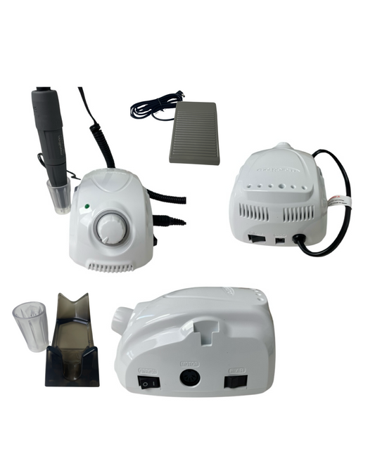 SAEYANG Marathon Champion 3 Nail Drill Machine. Original, Made in Korea. With Grey Handpiece 35000 PRM for Gel Nails, Gel Extension, Artificial Nails, Acrylic Nails. Manicure Rusa.