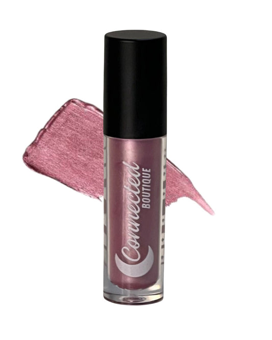 Rose- Metallic Pink Bold Longwear Liquid Lipstick – Transfer‑Proof Matte