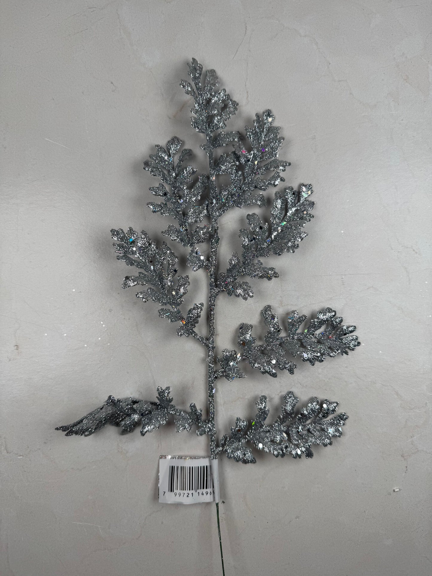 GLITTER FERN PICK SILVER